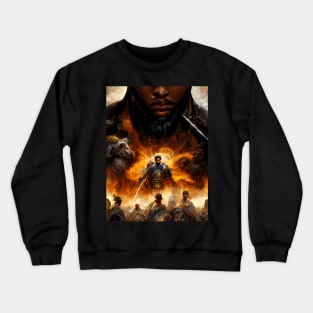 12 Tribes of Israel The Awakening Part 1 The acceding great Army Crewneck Sweatshirt